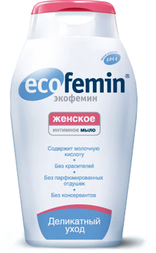 Экофемин Интимное мыло